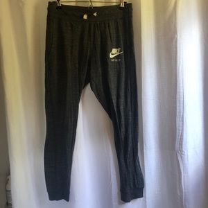 Grey Terry Nike Sweat Pants